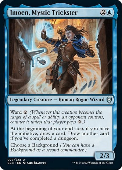Imoen, Mystic Trickster (Commander Legends: Battle for Baldur's Gate) Near Mint