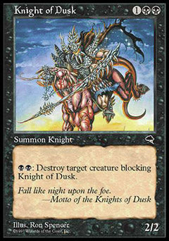 Knight of Dusk (Tempest) Near Mint