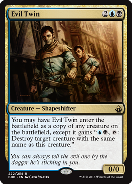 Evil Twin (Battlebond) Near Mint