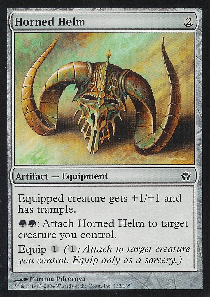 Horned Helm (Fifth Dawn) Near Mint Japanese