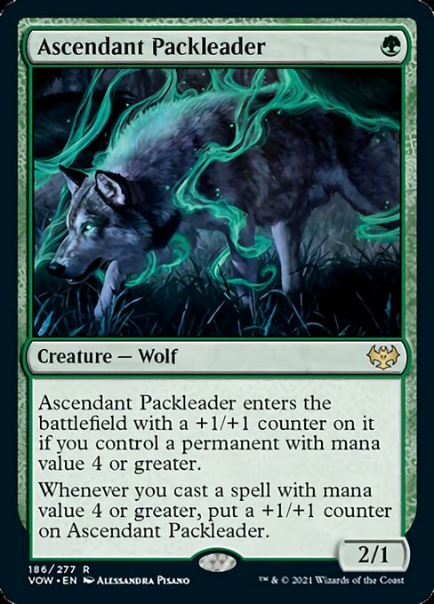 Ascendant Packleader (Innistrad: Crimson Vow) Near Mint
