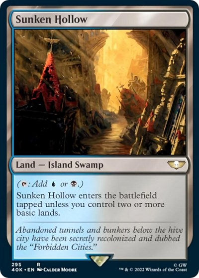 Sunken Hollow (Universes Beyond: Warhammer 40K) Near Mint