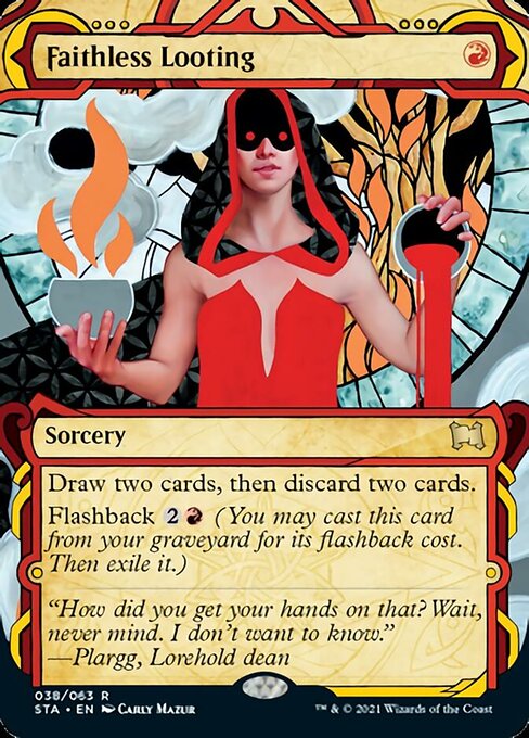 Faithless Looting (Strixhaven Mystical Archive) Near Mint Foil