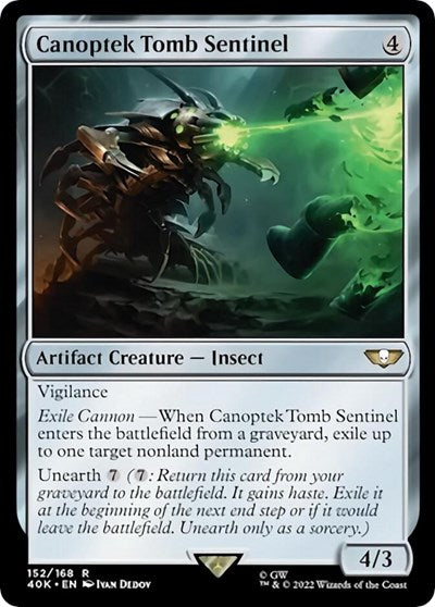 Canoptek Tomb Sentinel (Surge Foil) (Universes Beyond: Warhammer 40K) Near Mint