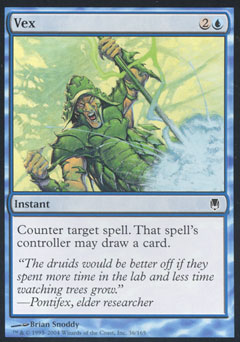 Vex (Darksteel) Light Play Foil