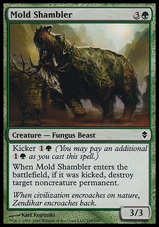 Mold Shambler (Zendikar) Near Mint Foil