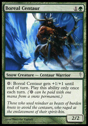 Boreal Centaur (Coldsnap) Near Mint Foil