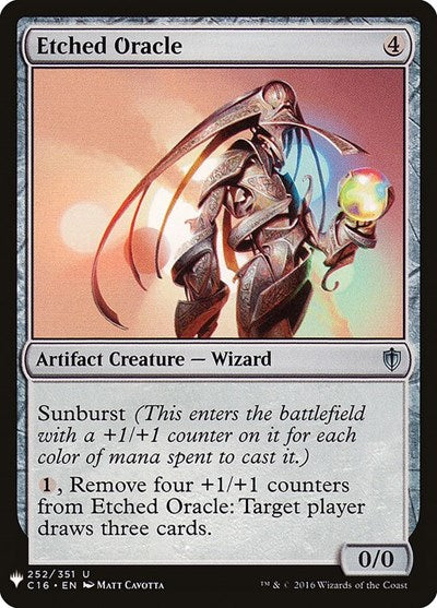 Etched Oracle (Mystery Booster) Near Mint