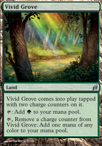 Vivid Grove (Lorwyn) Near Mint Italian