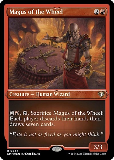 Magus of the Wheel (Foil Etched) (Commander Masters) Near Mint