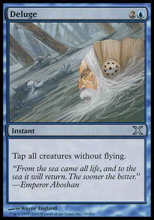 Deluge (10th Edition) Near Mint Foil