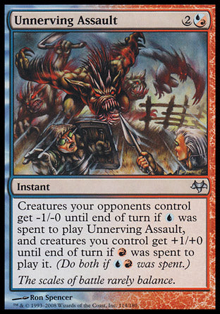 Unnerving Assault (Eventide) Near Mint Foil