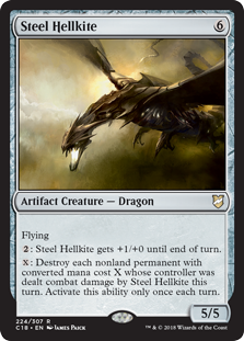 Steel Hellkite (Commander 2018) Near Mint