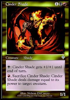 Cinder Shade (Invasion) Near Mint Foil