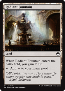 Radiant Fountain (Iconic Masters) Near Mint