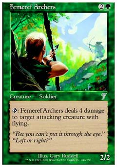 Femeref Archers (7th Edition) Light Play