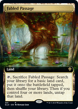 Fabled Passage (Extended Art) (Throne of Eldraine) Near Mint