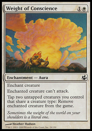 Weight of Conscience (Morningtide) Near Mint