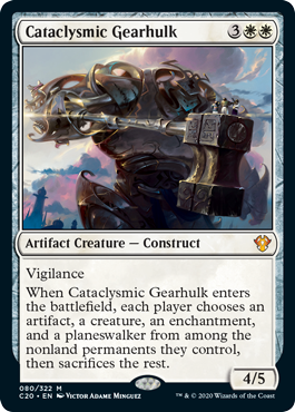 Cataclysmic Gearhulk (Commander 2020 Ikoria) Near Mint