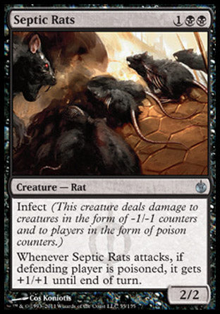 Septic Rats (Mirrodin Besieged) Near Mint Foil