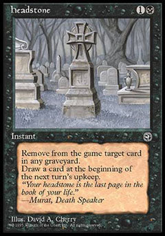Headstone (Homelands) Good