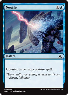 Negate (Oath of the Gatewatch) Near Mint Foil