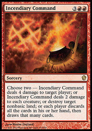 Incendiary Command (Commander 2013 Edition) Near Mint