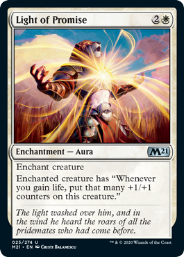 Light of Promise (Magic 2021 Core Set) Near Mint