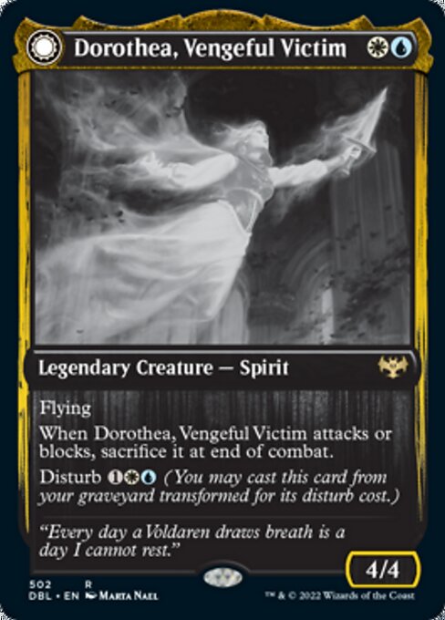 Dorothea, Vengeful Victim / Dorothea's Retribution (Innistrad: Double Feature) Near Mint