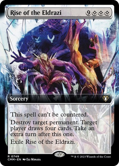 Rise of the Eldrazi (Extended Art) (Commander Masters) Near Mint