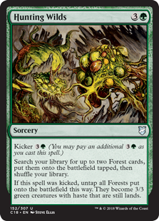 Hunting Wilds (Commander 2018) Near Mint