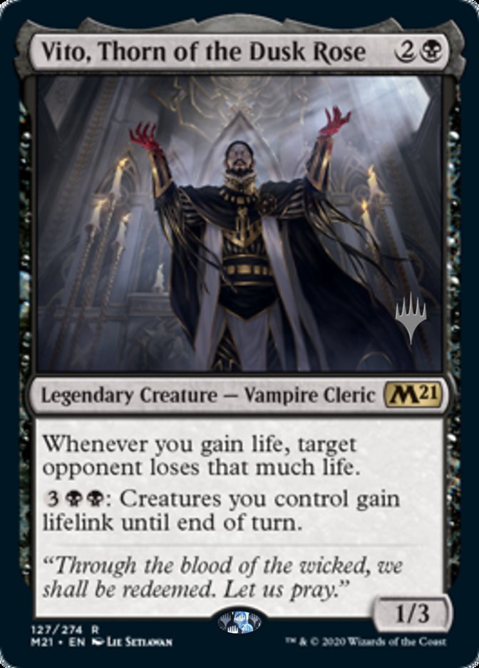 Vito Thorn of the Dusk Rose (Promo Pack) Near Mint