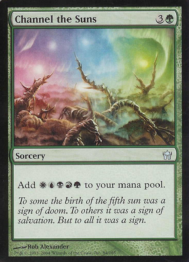 Channel the Suns (Fifth Dawn) Light Play Foil
