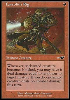 Laccolith Rig (Nemesis) Near Mint Foil