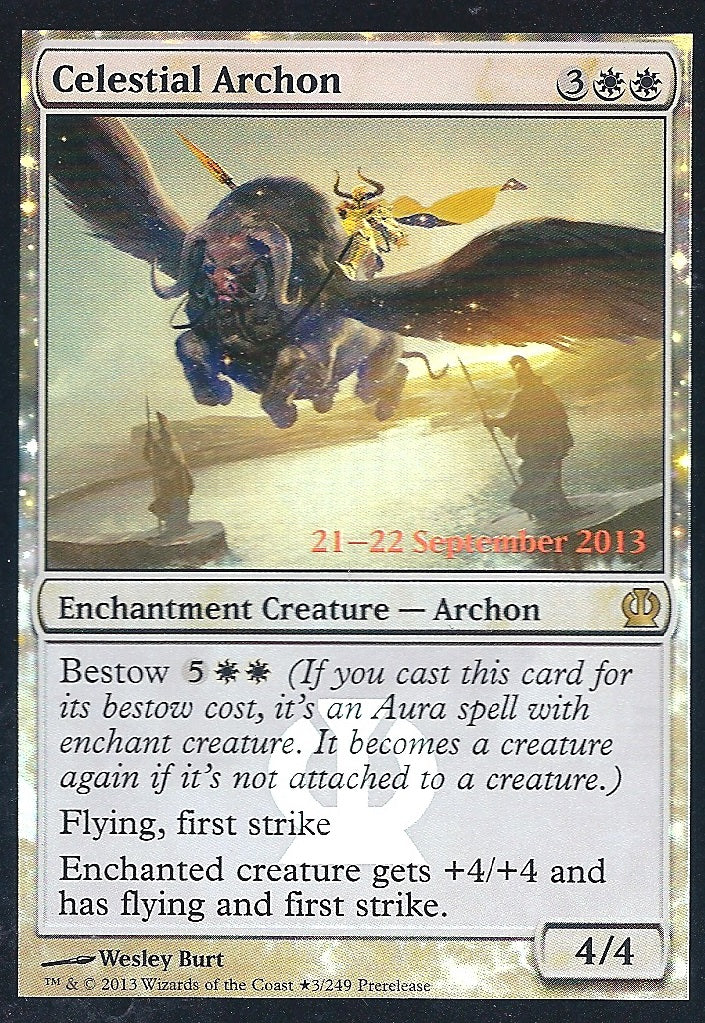 Celestial Archon (Pre Release) (Promotional Cards) Near Mint Foil