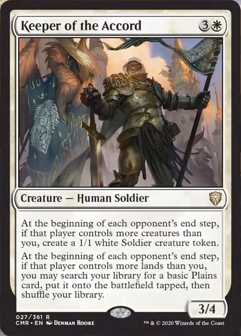 Keeper of the Accord (Commander Legends) Near Mint