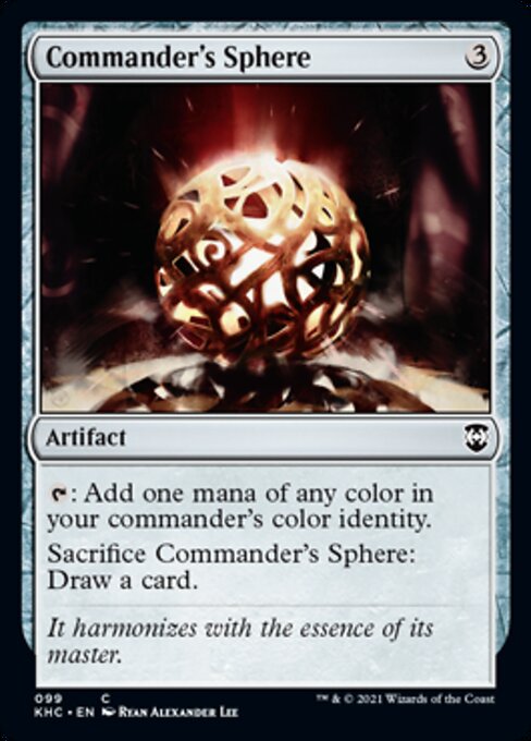 Commander's Sphere (Commander 2021 Kaldheim) Near Mint