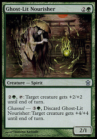 Ghost-Lit Nourisher (Saviors of Kamigawa) Near Mint Foil