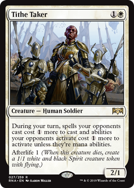 Tithe Taker (Ravnica Allegiance) Near Mint Foil