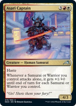 Asari Captain (Kamigawa: Neon Dynasty) Near Mint