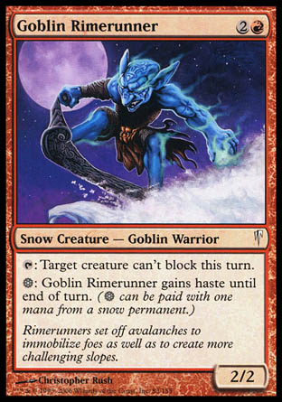 Goblin Rimerunner (Coldsnap) Near Mint Foil