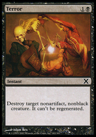 Terror (10th Edition) Near Mint Foil