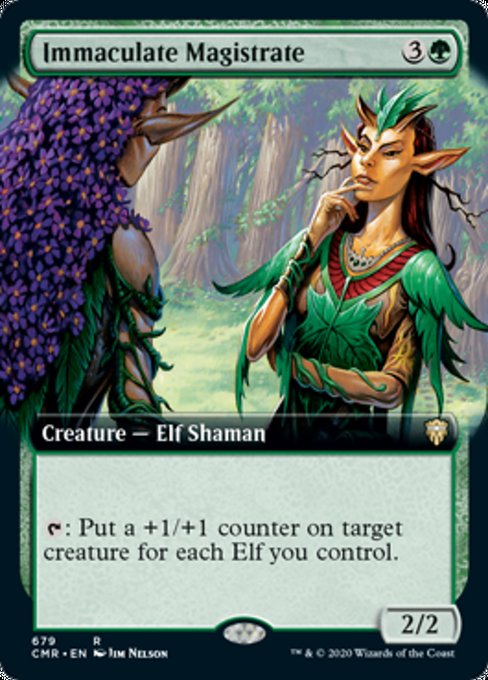 Immaculate Magistrate (Extended Art) (Commander Legends) Near Mint