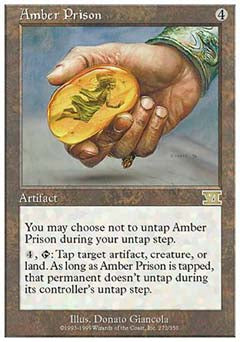 Amber Prison (Classic 6th Edition) Near Mint