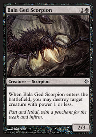 Bala Ged Scorpion (Rise of the Eldrazi) Near Mint Foil