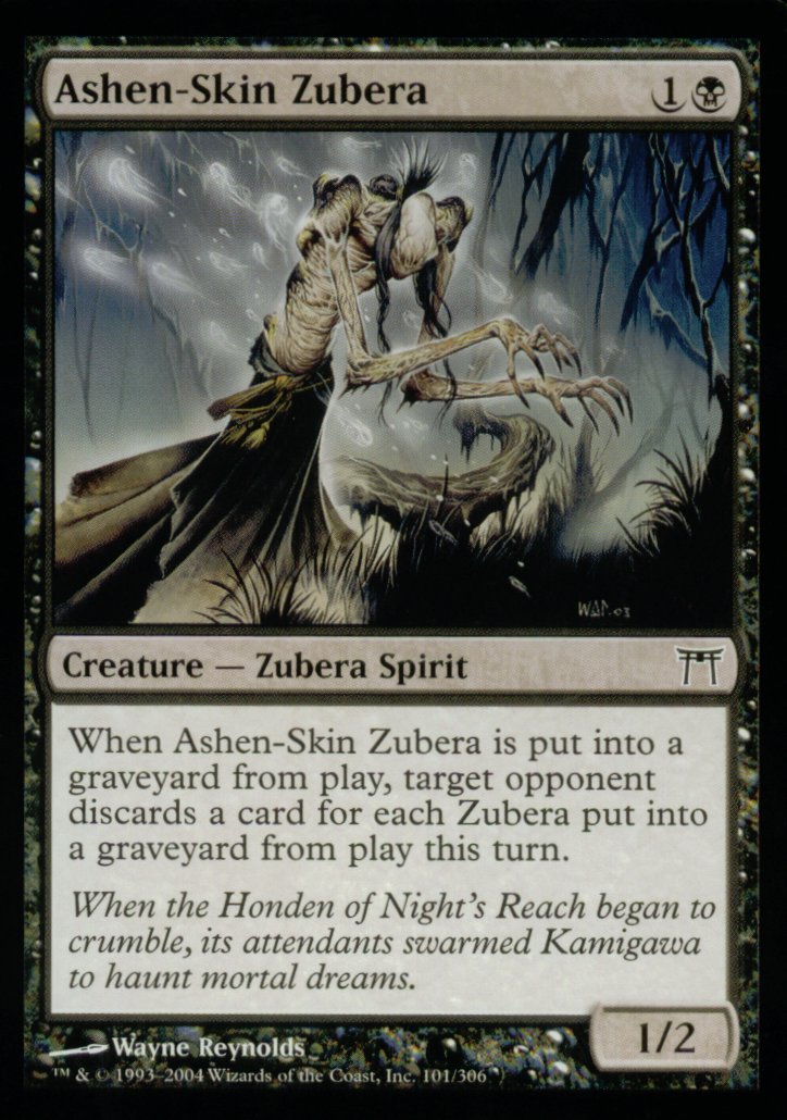 Ashen-Skin Zubera (Champions of Kamigawa) Near Mint Foil