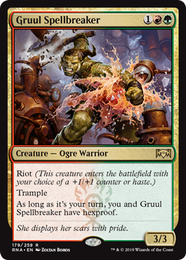 Gruul Spellbreaker (Ravnica Allegiance) Near Mint Foil