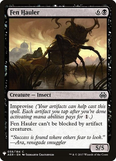 Fen Hauler (Mystery Booster) Near Mint