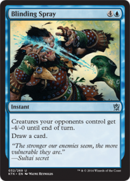 Blinding Spray (Khans of Tarkir) Near Mint Foil
