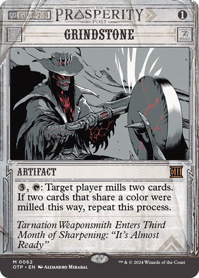 Grindstone (Outlaws of Thunder Junction: Breaking News) Near Mint